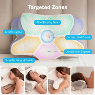 Sakerplus® Cervical Neck Pain Memory Foam Pillow
