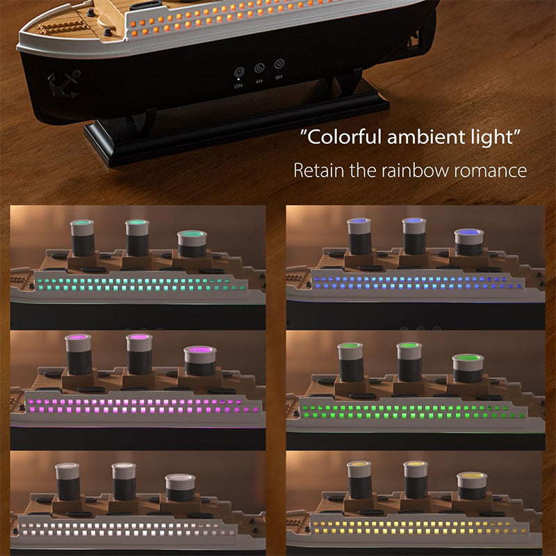 Sakerplus® Jellyfish Steam Boat Aroma Diffuser