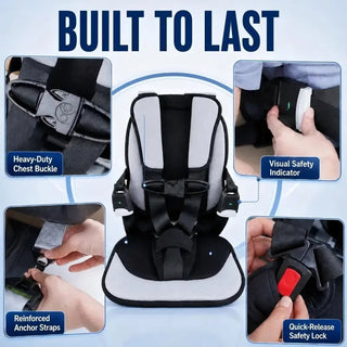 Sakerplus® Universal Golf Cart Child Safety Seat