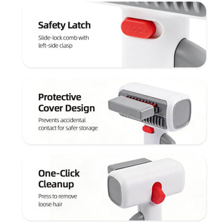 Sakerplus® Rotating Blade Pet Dematting Grooming Brush