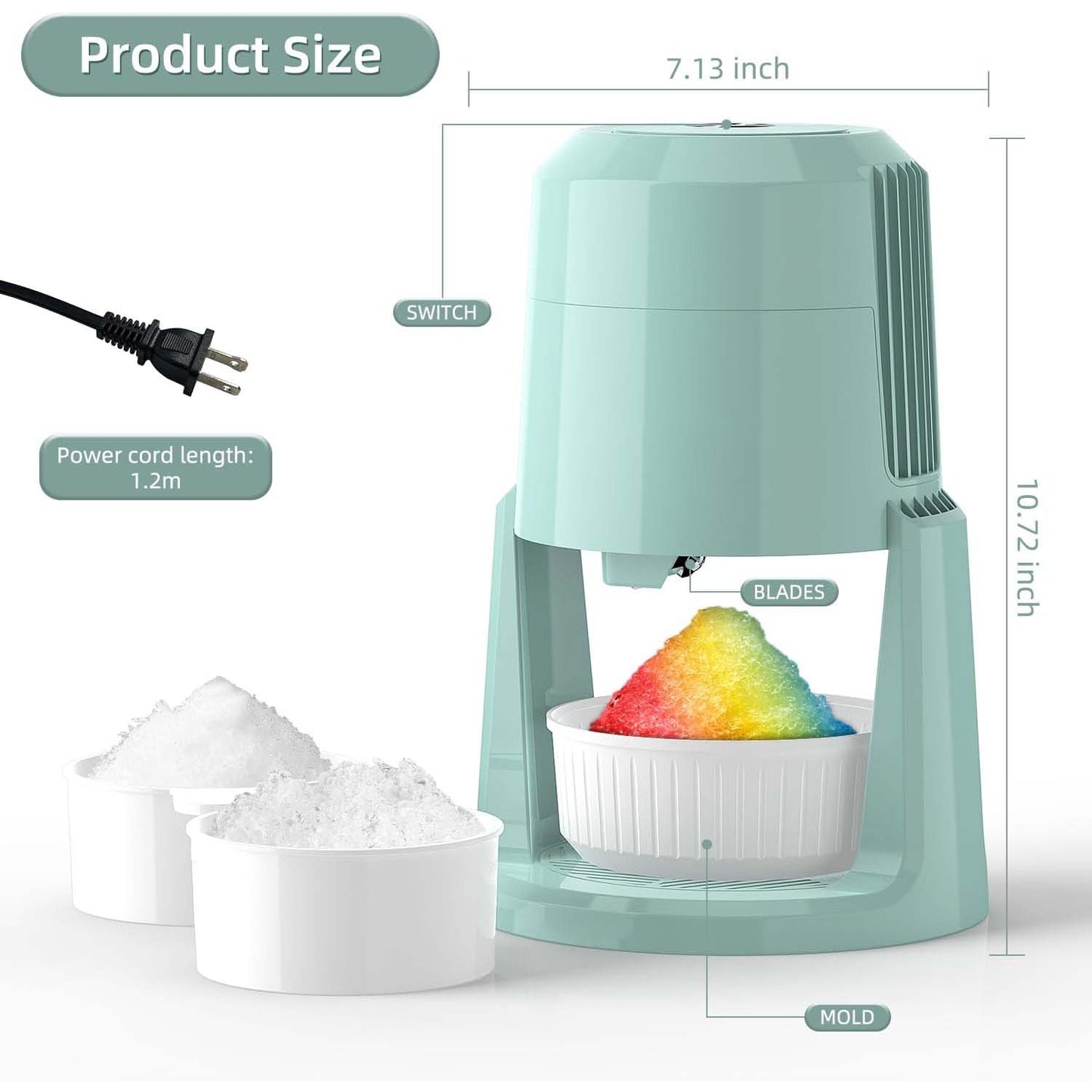 Sakerplus Shaved Ice Machine