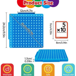 Sakerplus® Math Flash Cards Learning Set