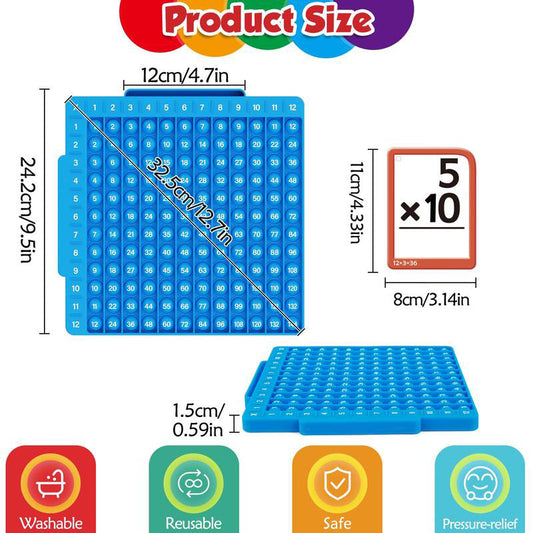 Sakerplus® Math Flash Cards Learning Set
