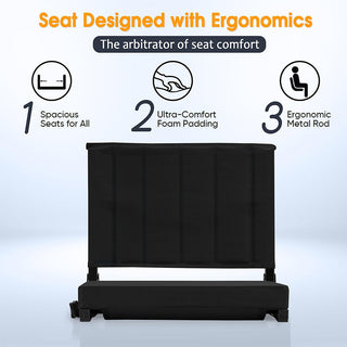 Saker Stadium Seats With Back Support