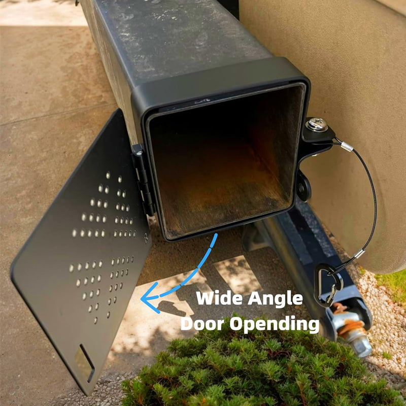 Sakerplus Aluminum RV Bumper End Cap Set