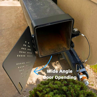 Sakerplus Aluminum RV Bumper End Cap Set