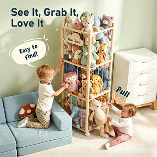 Sakerplus® Stuffed Animal Storage Display Organizer Holder