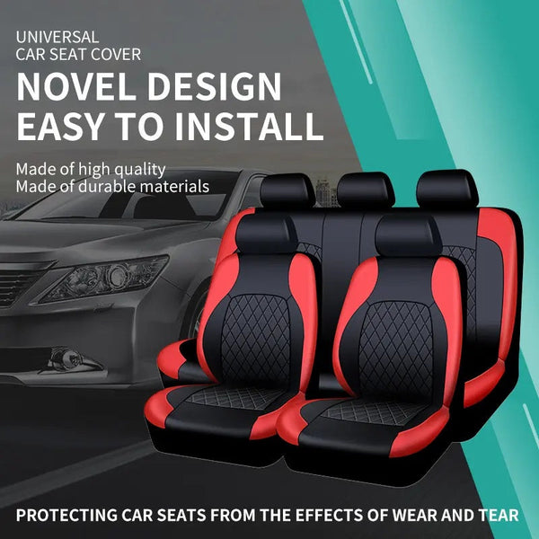 Sakerplus® Waterproof PU Leather Car Seat Covers