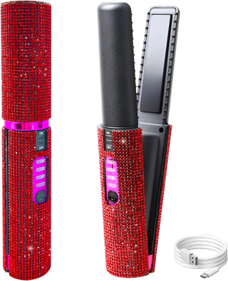 Sakerplus Portable Cordless Hair Straightening Iron