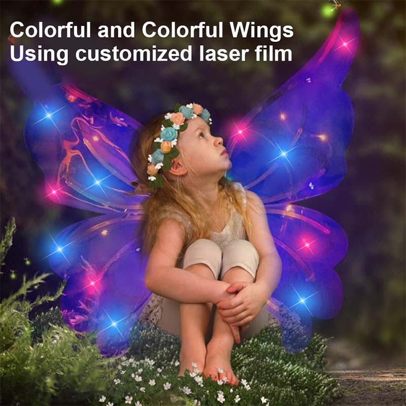 Sakerplus® Light Up Butterfly Wings Costume For Kids