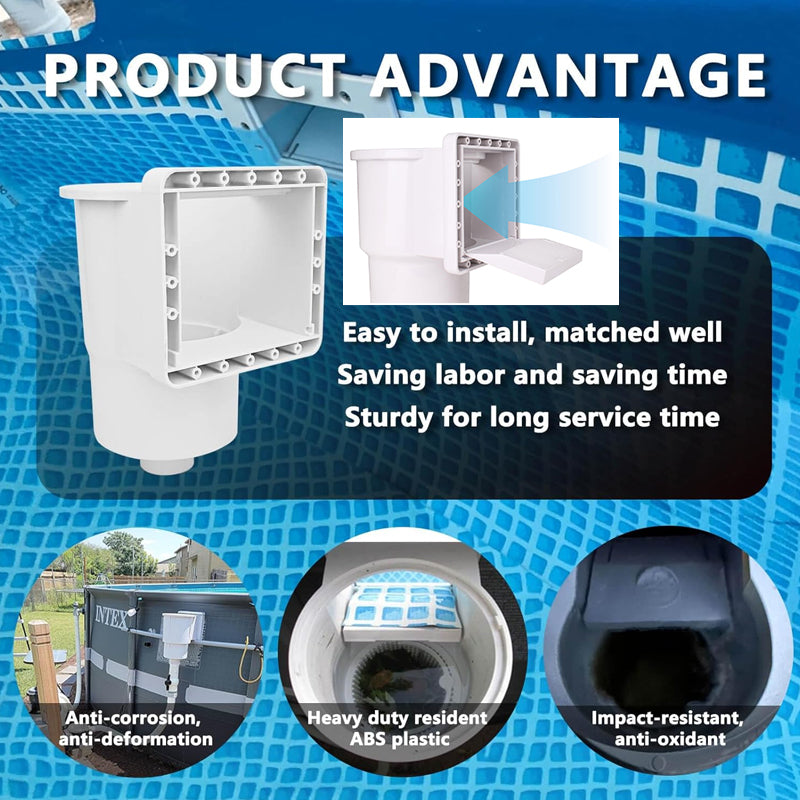 Sakerplus Universal Fit Pool Skimmer Kit