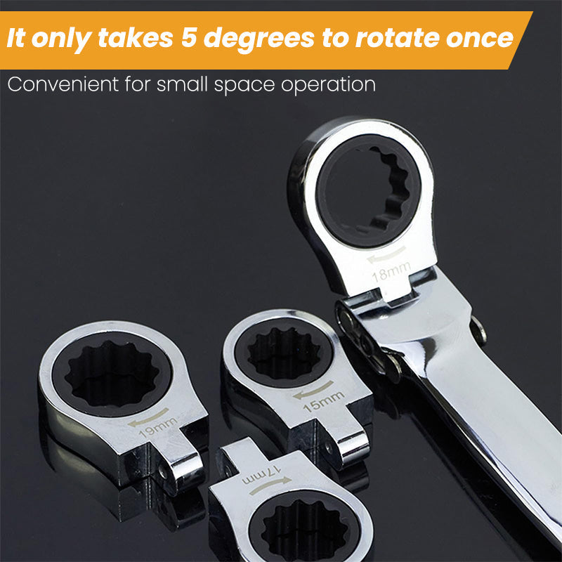 Sakerplus 12-in-1 Quick Ratchet Wrench Set