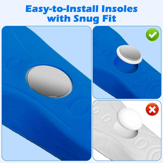 Sakerplus Kids Shoe Insole with Tracker