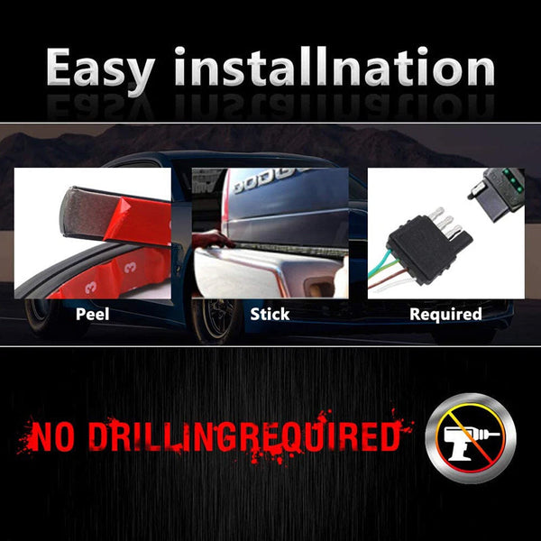 Sakerplus® Ultra Bright Sequential Tailgate Light Bar