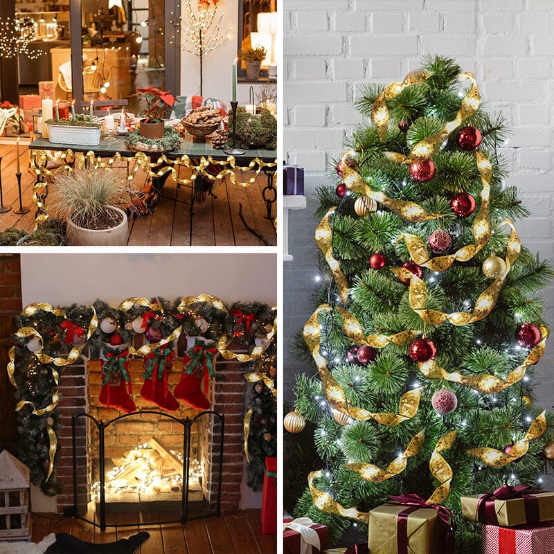 SAKER® Christmas Ribbon Lights