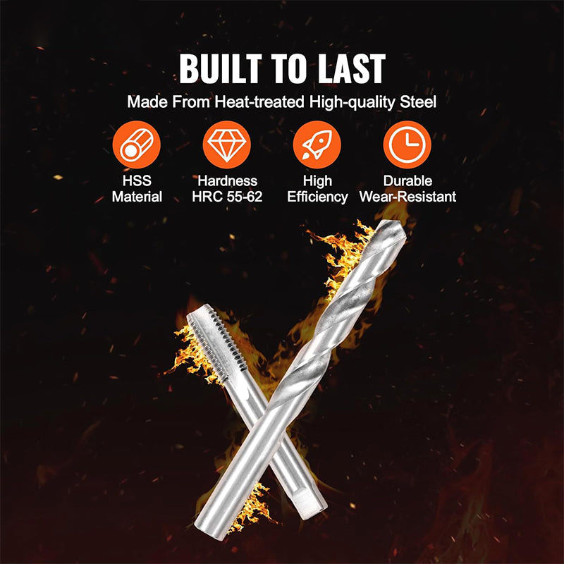 Sakerplus SAE Thread Repair Helicoil Kit