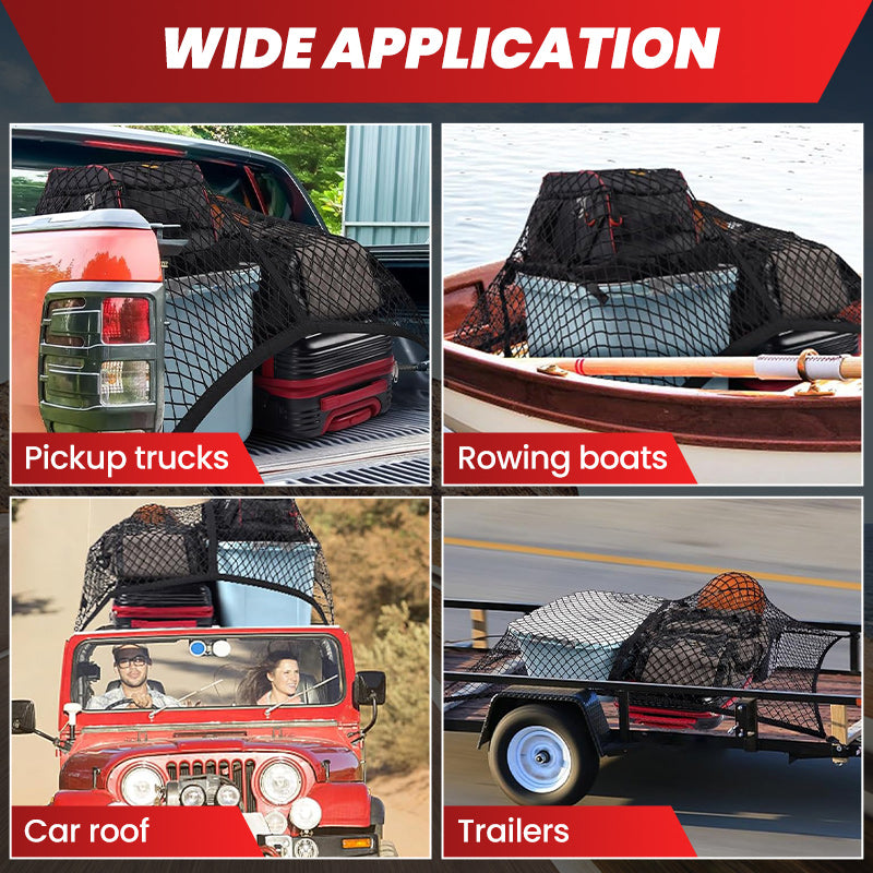 Sakerplus Highly Elastic Cargo Net