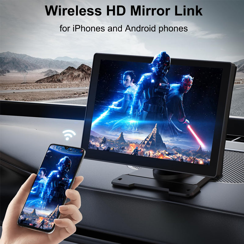 Saker Wireless CarPlay display screen