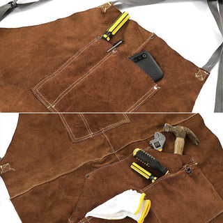 Saker Fireproof cowhide apron