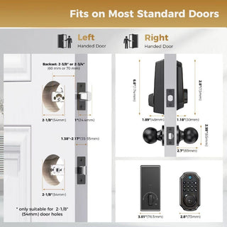 Sakerplus® Smart Keyless Entry Door Lock System