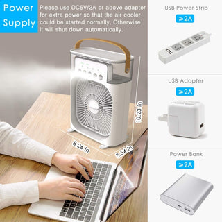 Sakerplus® Portable Mini Evaporative Air Cooler