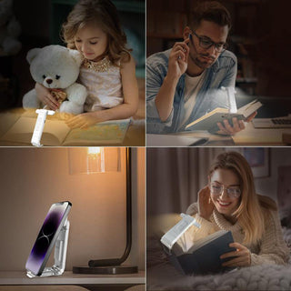 Sakerplus® USB Rechargeable Clip-On Reading Light