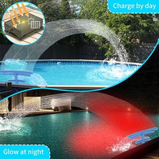 Sakerplus Pool Fountain for Above and Inground Pools