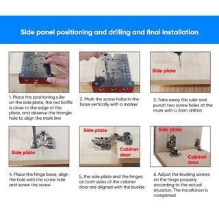 SAKER® Hinge Mounting Guide