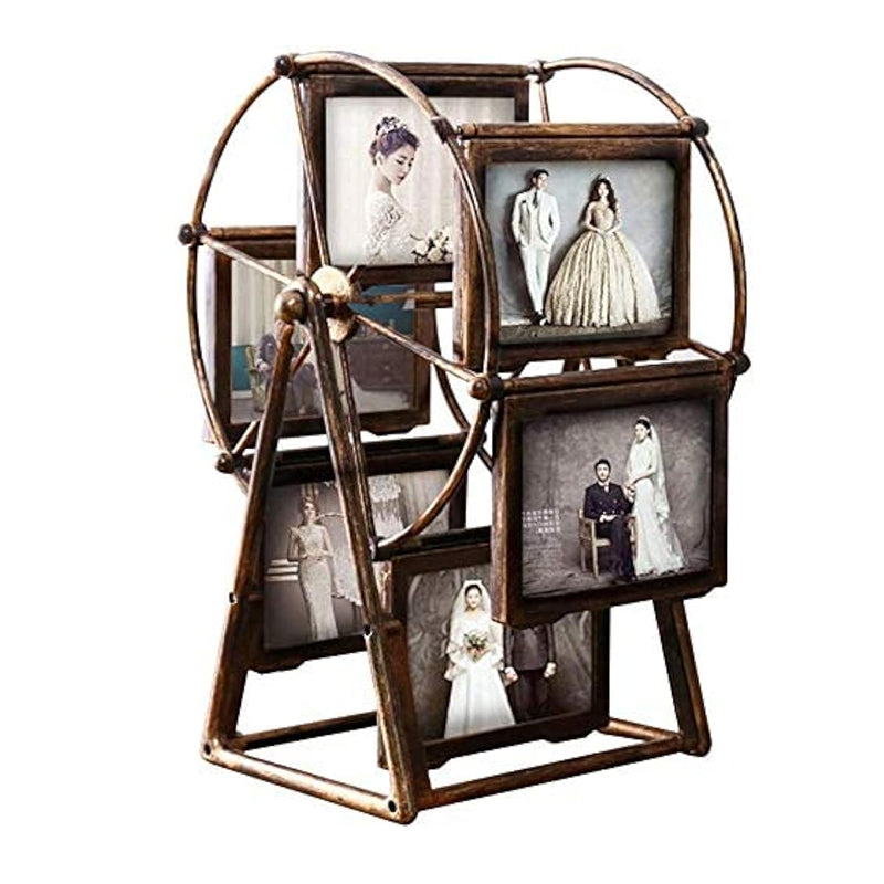 Sakerplus® Retro Vintage Rotating Ferris Wheel Frame