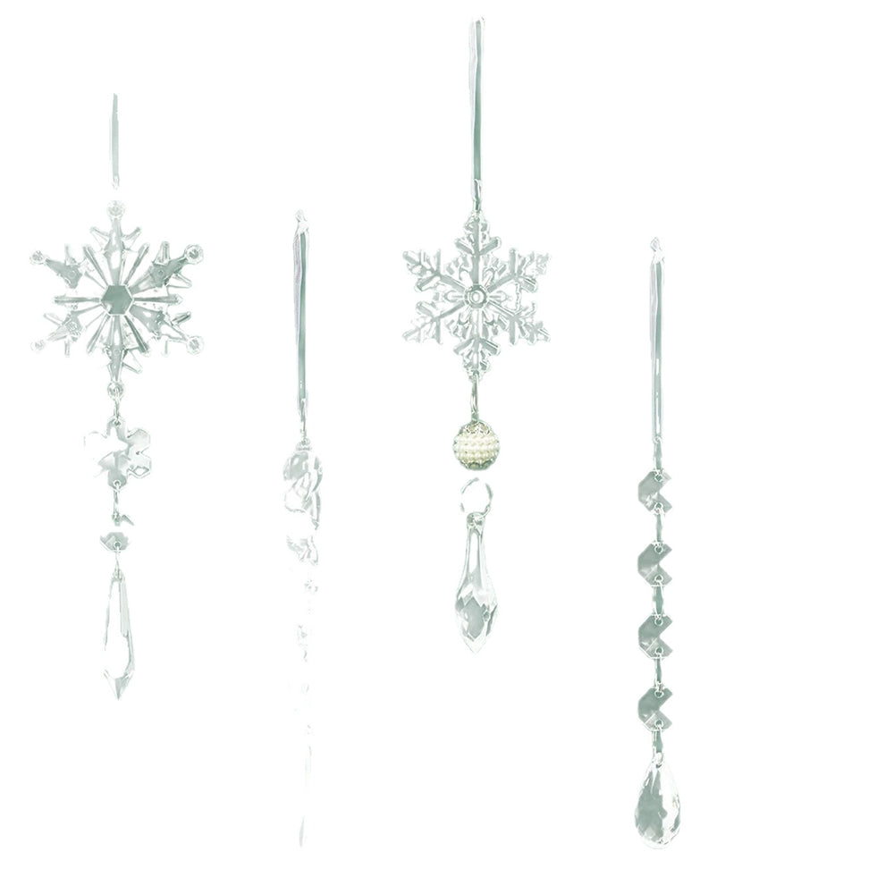 Sakerplus® Acrylic Crystal Christmas Ornaments