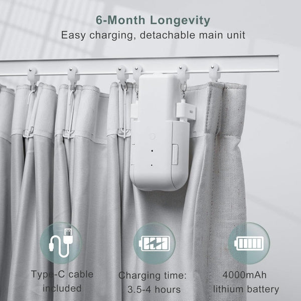 Sakerplus® Smart Automatic Electric Curtain Opener