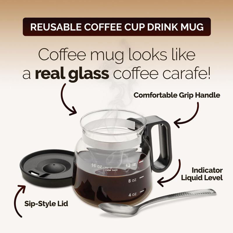 Sakerplus Multi-Use Coffee Pot Mug