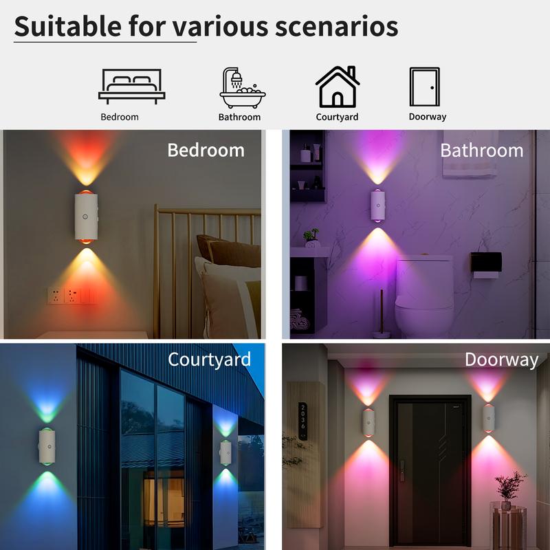 Sakerplus Motion Sensor RGB Night Light