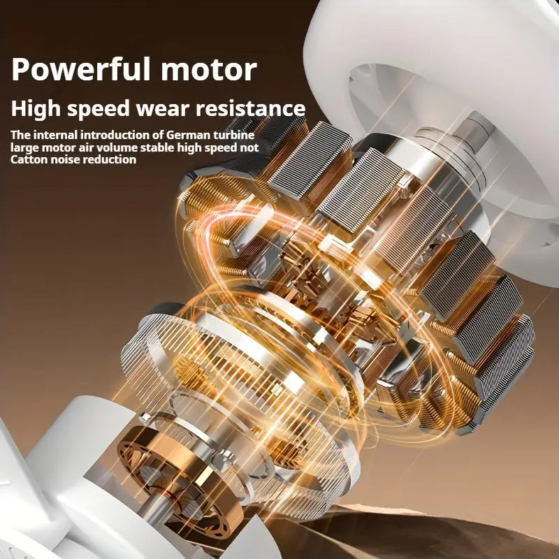 Sakerplus USB Rechargeable Ceiling Fan