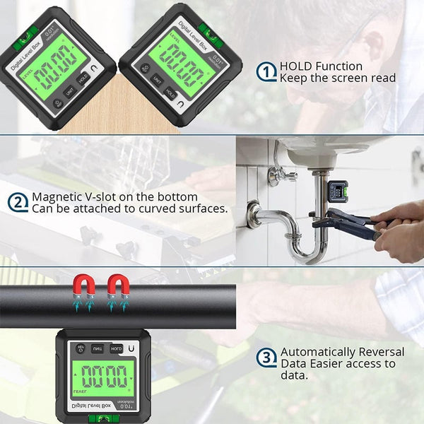 Sakerplus® Magnetic Digital Inclinometer