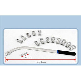 Sakerplus® 15Pcs Universal Belt Tensioner Pulley Tool Kit