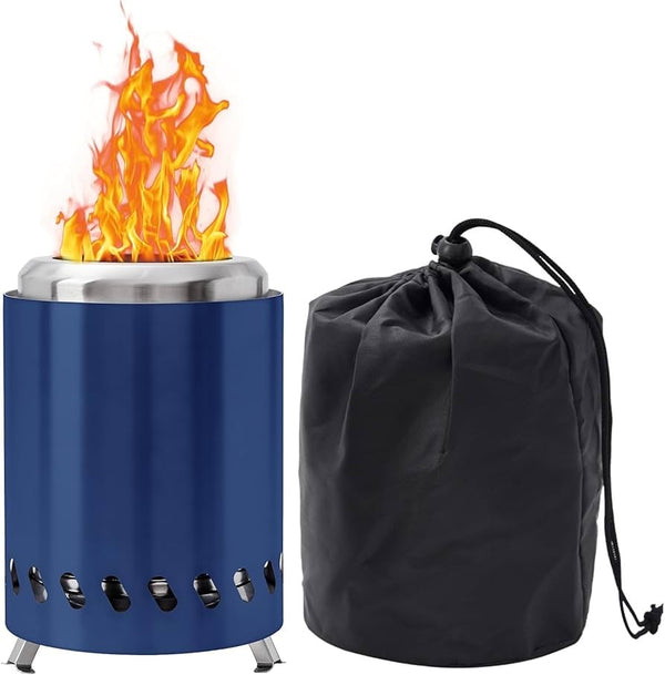 Sakerplus® Portable Smokeless Tabletop Firepit