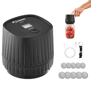 Sakerplus® Electric Mason Jar Vacuum Sealer Kit