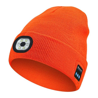 Sakerplus® Bluetooth Beanie with LED Light & Removable Speakers