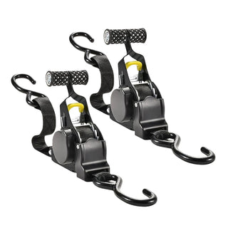 Sakerplus® Automatic Retractable Heavy-Duty Ratchet Strap