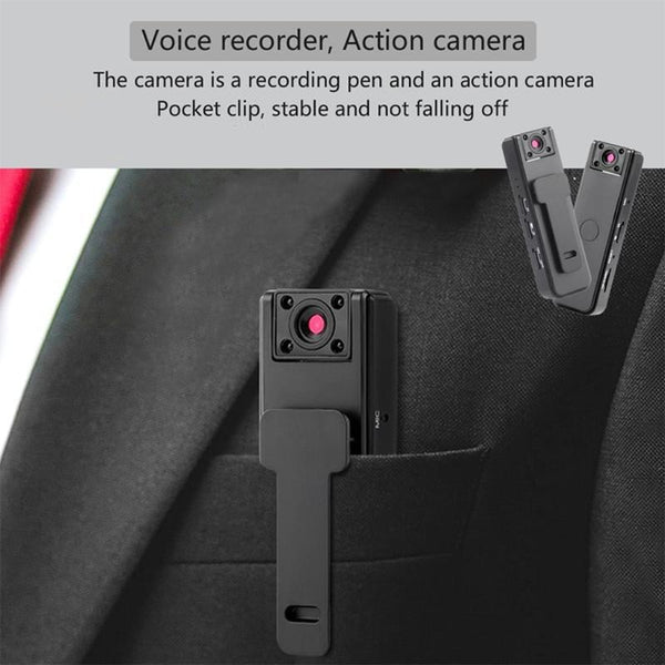 Sakerplus® Wireless Body Camera Camcorder