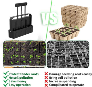 Saker Handheld Soil Blocker Soil Blocking Tool