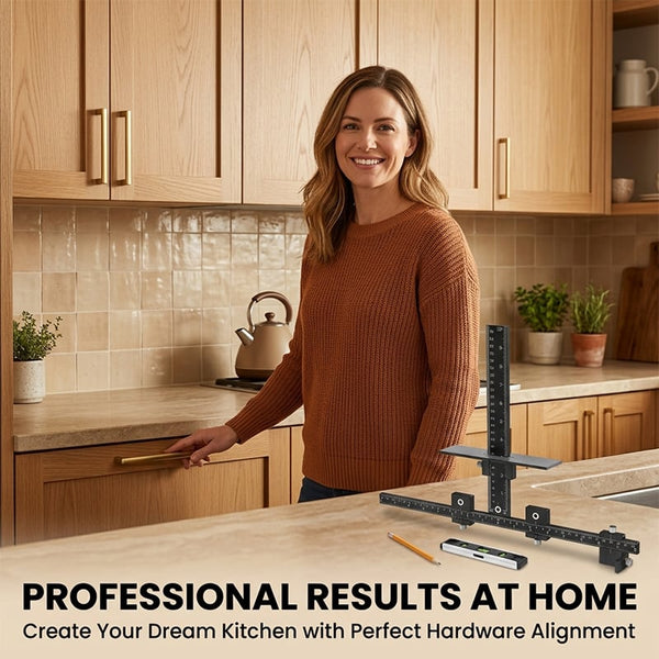 Sakerplus® Precision Cabinet Handle Installation Jig