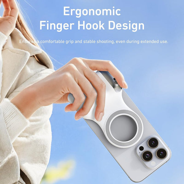 Sakerplus® Fun Shot Magnetic Grip & Magnetic Selfie Light