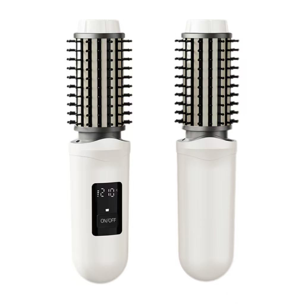 Sakerplus® Portable 3-in-1 Cordless Curling Brush