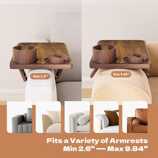 Sakerplus® 4-in-1 Couch Arm Table