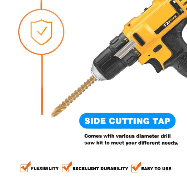 Sakerplus® Multi Material Spiral Drill Bit Set