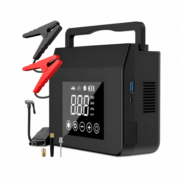 Sakerplus® Portable Tire Inflator Jump Starter