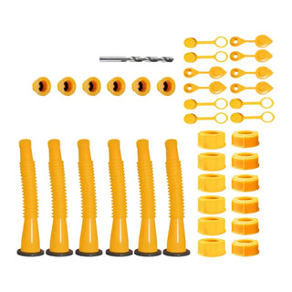 Sakerplus® Gas Can Spout Replacement With Anti-Spill Flexible Nozzle