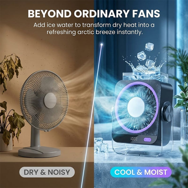 Sakerplus® Aless™  New Semiconductor Cooling Desktop Fan